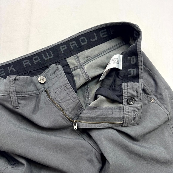 Projek Raw Remi Bungee Fashion Chino Pants Mens Size 32 Gray Rayon Blend - Picture 7 of 16